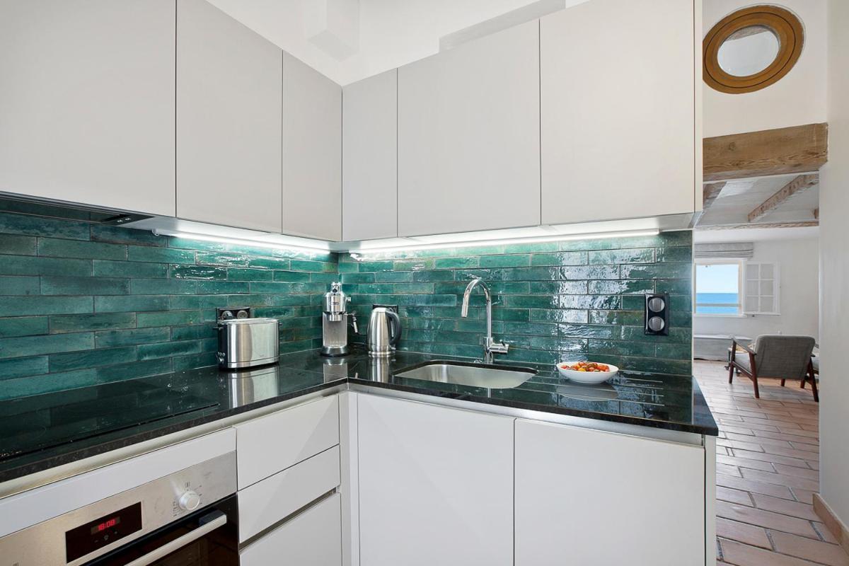 The Sea Apartment 2 - Sea View On The Ramparts Of Old Town Antibes Bagian luar foto